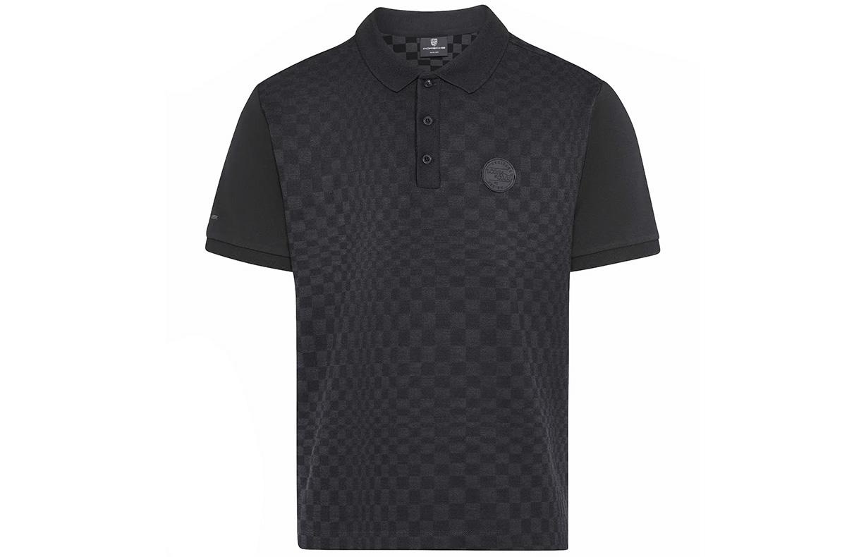 Jacquard Polo Shirt - Spirit 70 : Suncoast Porsche Parts
